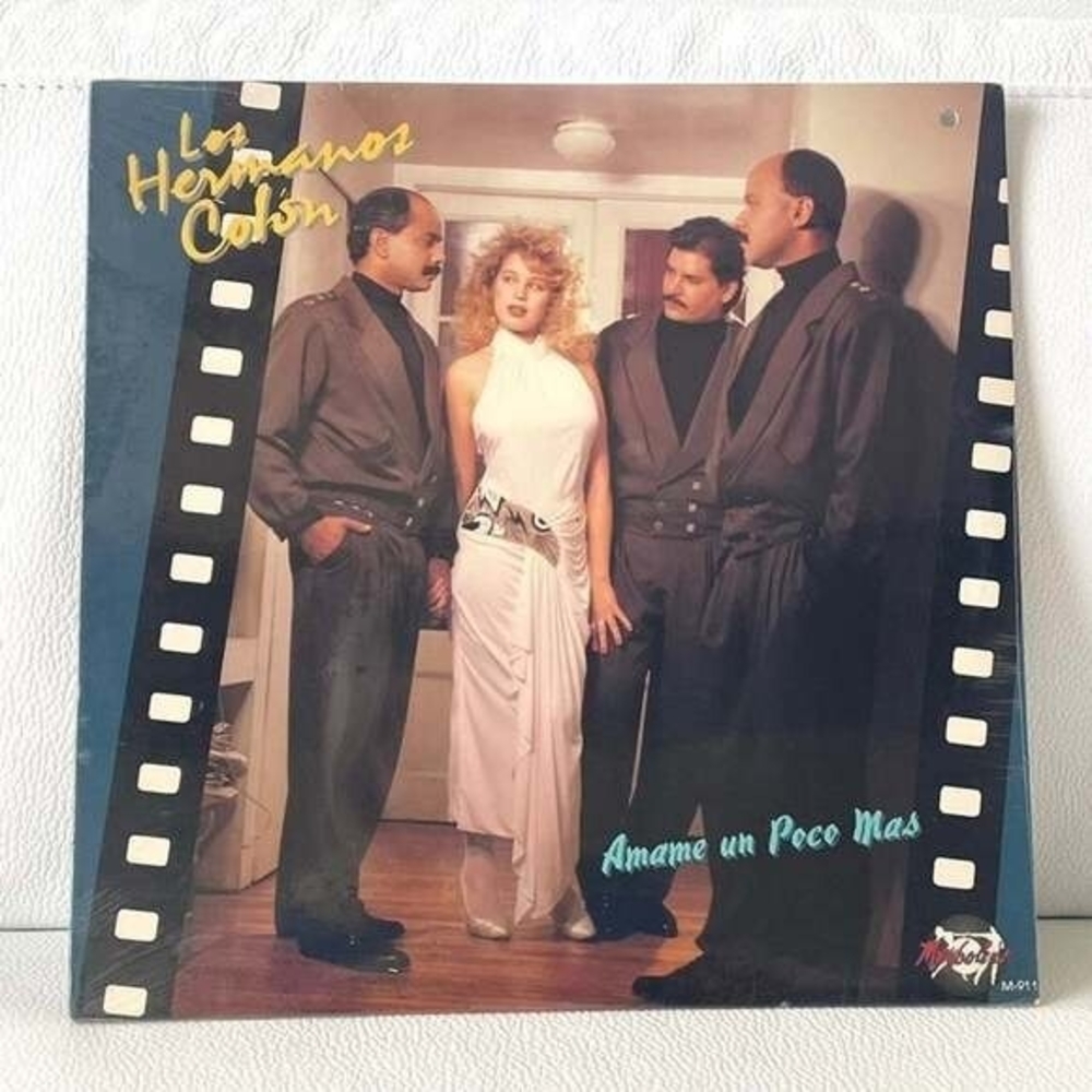 LP Los Hermanos Colon -Amame Un Poco Mas Vinyl Record